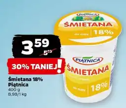 Netto Śmietana 18% Piątnica 400 g oferta