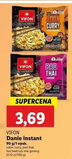 Lidl Danie mie goreng Vifon oferta