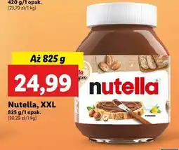 Lidl Krem czekoladowo-orzechowy Nutella oferta