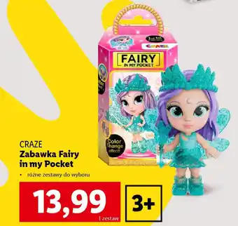 Lidl CRAZE Zabawka Fairy in my Pocket oferta