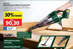 Lidl PARKSIDE Akumulatorowy odkurzacz ręczny 20 V oferta