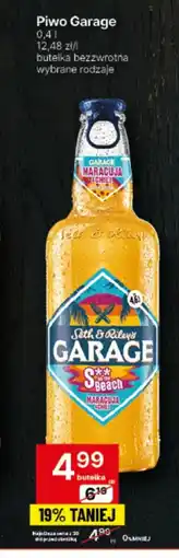 Delikatesy Centrum Piwo Garage oferta