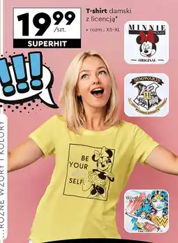 Biedronka T-shirt damski oferta