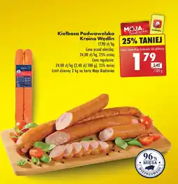 Biedronka Kiełbasa podwawelska Kraina Wędlin oferta