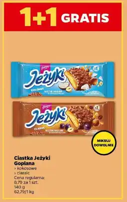 Netto Ciastka Jeżyki Goplana 140 g oferta