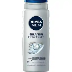 Makro Nivea MEN Silver Protect ŻEL POD Prysznic DLA Mężczyzn 500 ml oferta