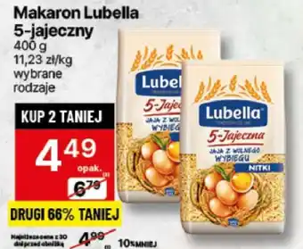 Delikatesy Centrum Makaron Lubella 5-jajeczny oferta