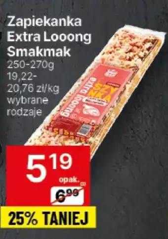 Delikatesy Centrum Zapiekanka Extra Looong Smakmak oferta