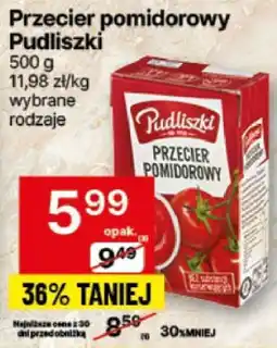Delikatesy Centrum Przecier pomidorowy Pudliszki oferta