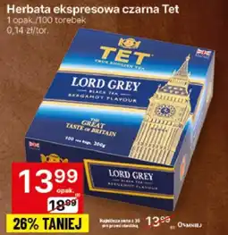 Delikatesy Centrum Herbata ekspresowa czarna Tet oferta