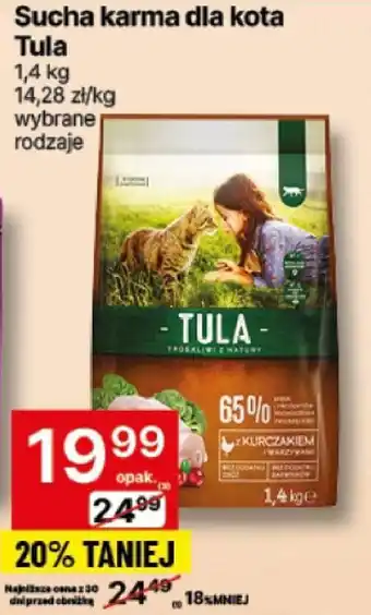 Delikatesy Centrum Sucha karma dla kota Tula oferta