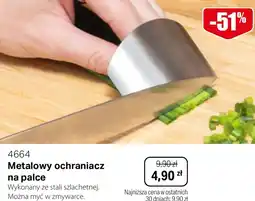 Metalowy ochraniacz na palce