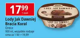 E.Leclerc Lody czekoladowe z czekoladą belgijską Bracia koral lody jak dawniej oferta