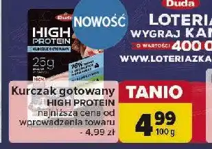 Carrefour Kurczak gotowany Silesia duda high protein oferta