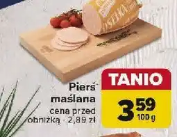 Carrefour Pierś maślana z indyka osełka Indykpol oferta