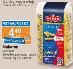 E.Leclerc Makaron fusili Podravka oferta