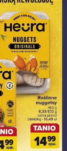 Carrefour Nuggetsy wegańskie HEURA oferta