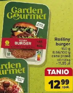 Carrefour Burger roślinny Garden gourmet oferta