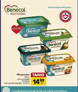 Carrefour Margaryna 100% roślinna Benecol Benecol raisio oferta