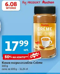 Auchan Kawa crema Auchan oferta