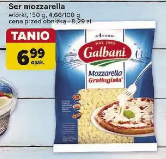 Carrefour Ser mozzarella wiórki Galbani oferta