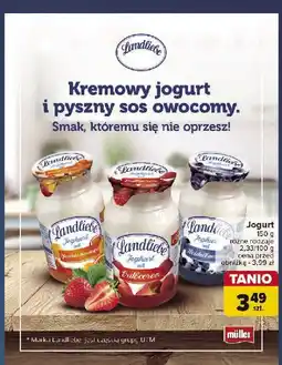 Carrefour Jogurt truskawka Landliebe oferta