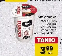 Carrefour Śmietana 30% Łaciata Łaciate oferta