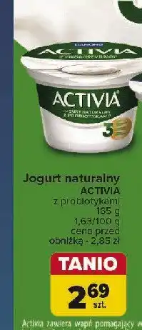 Carrefour Jogurt naturalny Danone activia oferta
