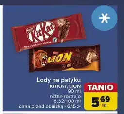 Carrefour Lód Lion oferta