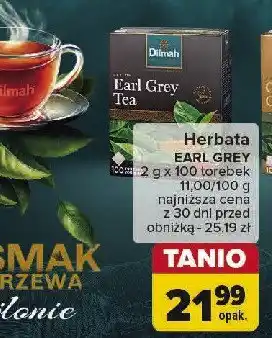 Carrefour Herbata Dilmah earl grey oferta