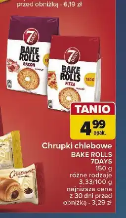Carrefour Bake rolls pizza 7 days bake rolls oferta