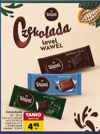 Carrefour Czekolada Wawel oferta