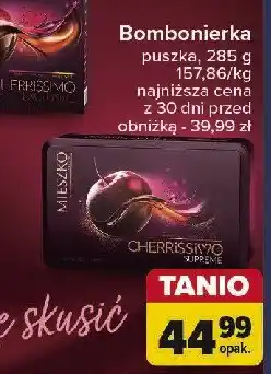 Carrefour Wiśnie w likierze puszka Mieszko cherrissimo supreme oferta