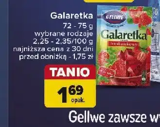 Carrefour Galaretka truskawkowa Gellwe oferta