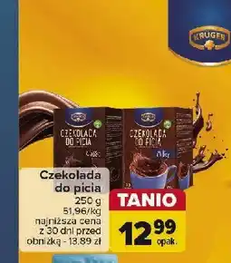 Carrefour Czekolada do picia milky Kruger oferta
