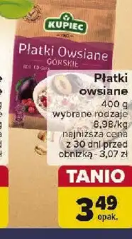 Carrefour Płatki owsiane górskie Kupiec oferta