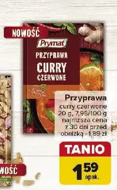 Carrefour Curry czerwone Prymat oferta