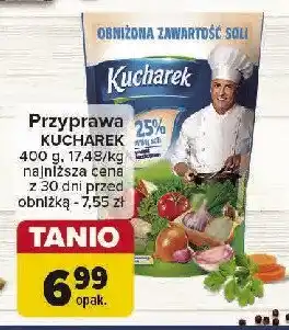 Carrefour Przyprawa do potraw mniej soli Kucharek oferta