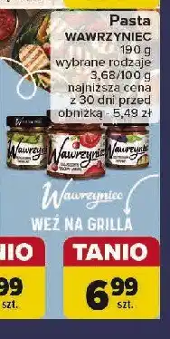 Carrefour Pasta z suszonymi pomidorami i żurawiną Wawrzyniec oferta