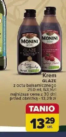 Carrefour Krem z octu balsamicznego o smaku malin Monini glaze oferta