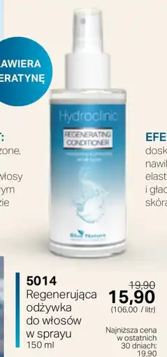 5014 Regenerująca odżywka do włosów w sprayu 150 ml