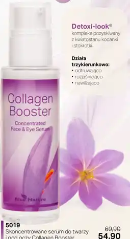 Skoncentrowane serum do twarzy i pod oczy Collagen Booster 30 ml