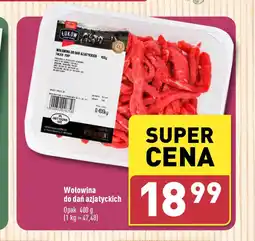 ALDI Wołowina do dań azjatyckich 400 g oferta
