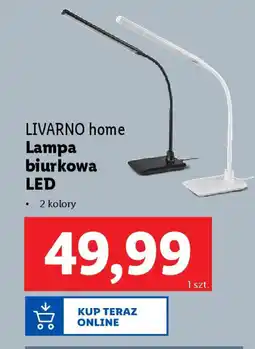 Lidl LIVARNO home Lampa biurkowa LED oferta