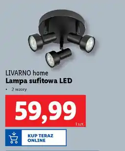 Lidl LIVARNO home Lampa sufitowa LED oferta
