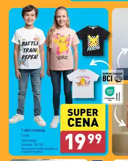 ALDI T-shirt z licencją oferta
