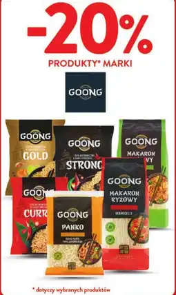 Intermarche PRODUKTY MARKI GOONG oferta
