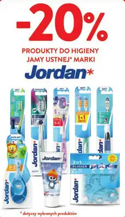 Intermarche PRODUKTY DO HIGIENY JAMY USTNEJ MARKI Jordan oferta