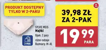 ALDI SYLVIE MEIS Majtki 2 pary oferta