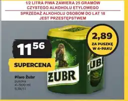 Netto Piwo Żubr 4x500 ml oferta